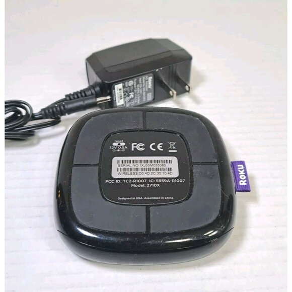 ROKU SE Streaming TC2-R1007 TV Media 2710X Includes Power Cord (NO REMOTE) Works - Picture 2 of 5